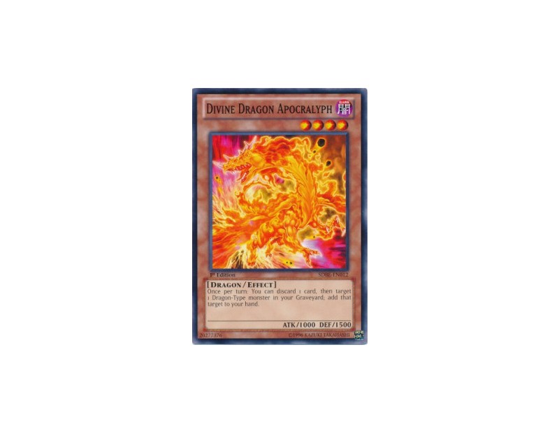 Divine Dragon Apocralyph (SDBE) - 1st Edition