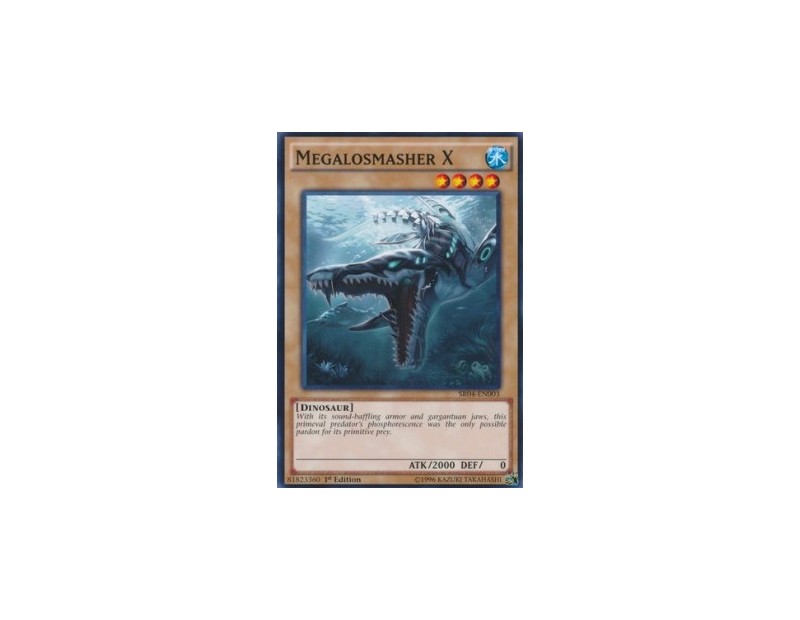 Megalosmasher X (SR04) - 1st Edition