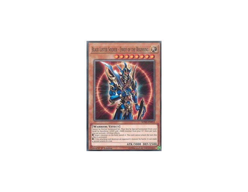 Black Luster Soldier - Envoy of the Beginning (SDSH) - 1st Edition