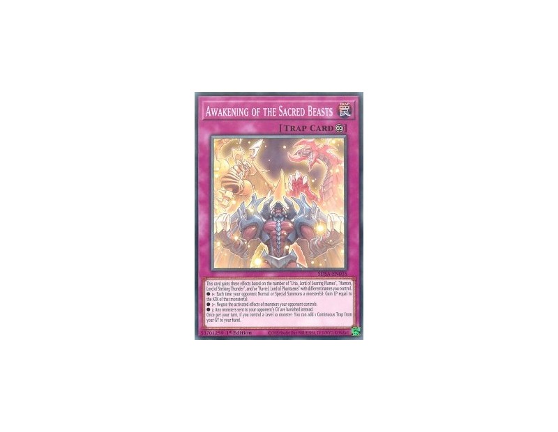 Awakening of the Sacred Beasts (SDSA) - 1st Edition