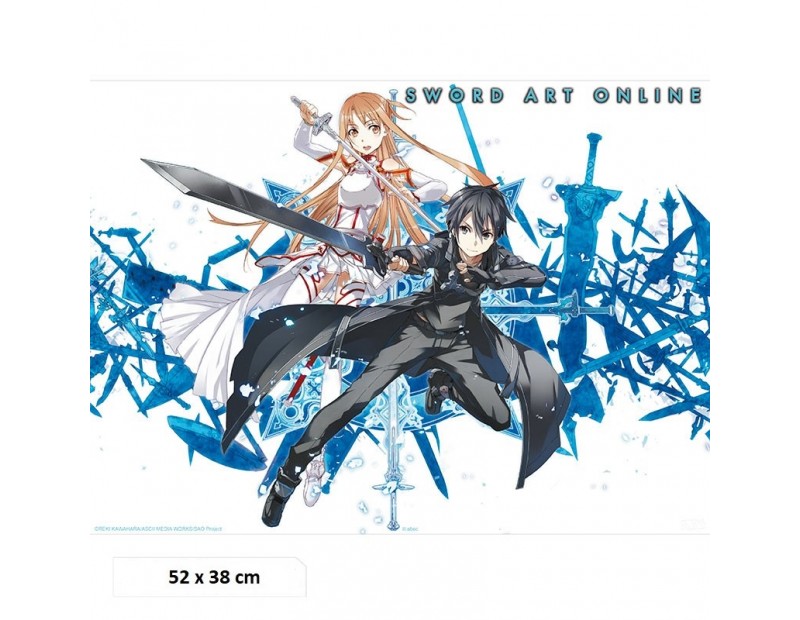 Αφίσα Kirito & Asuna (52x38)