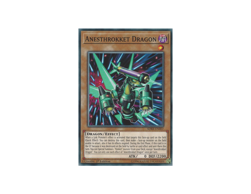 Anesthrokket Dragon (SDRR-EN007) - 1st Edition