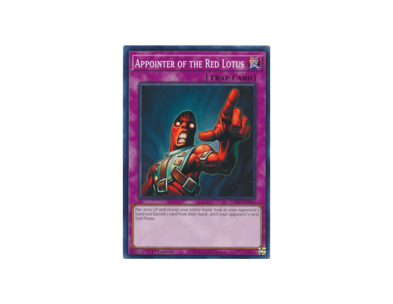 Appointer of the Red Lotus (SDFC-EN035) - 1st Edition