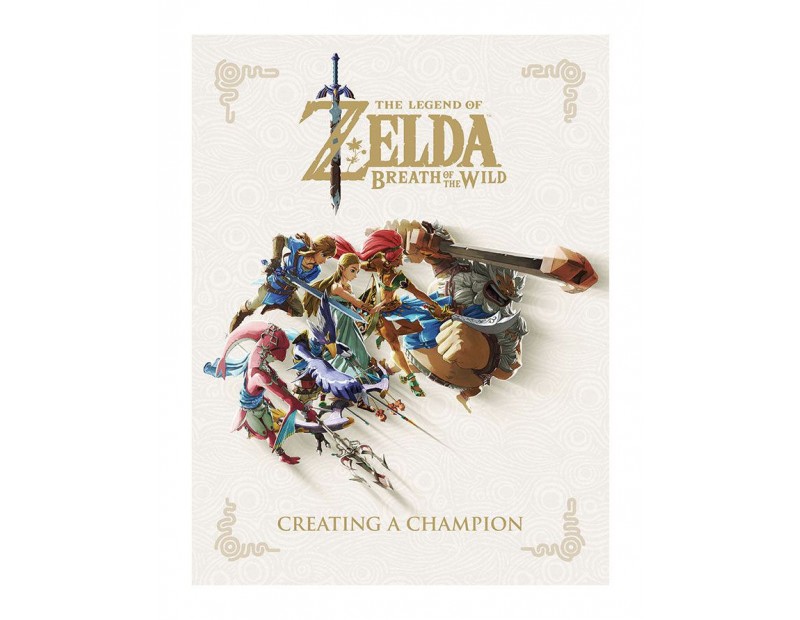 Artbook Creating A Champion (Legend of Zelda Breath of the Wild)