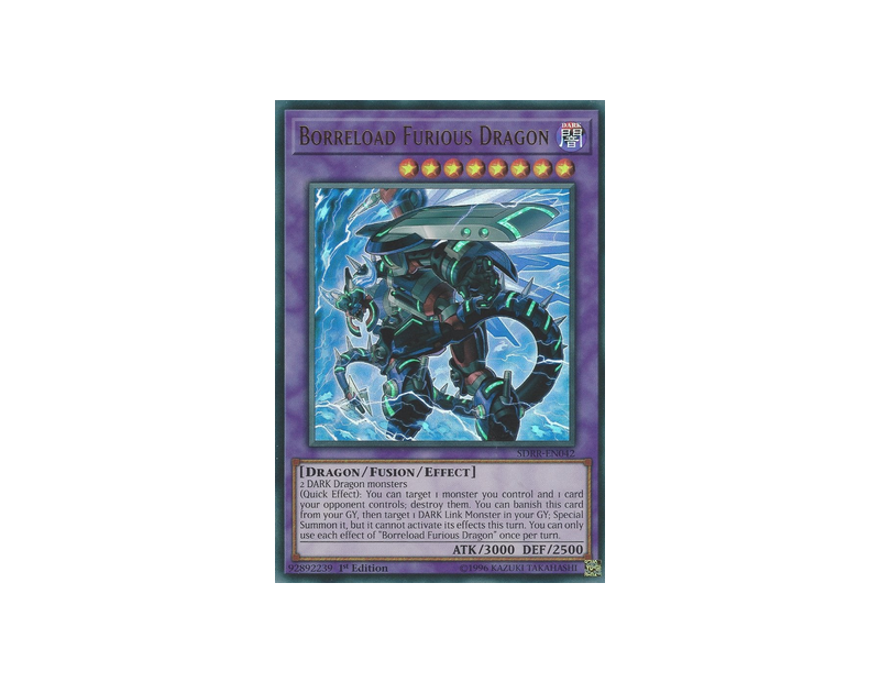 Borreload Furious Dragon (SDRR-EN042) - 1st Edition