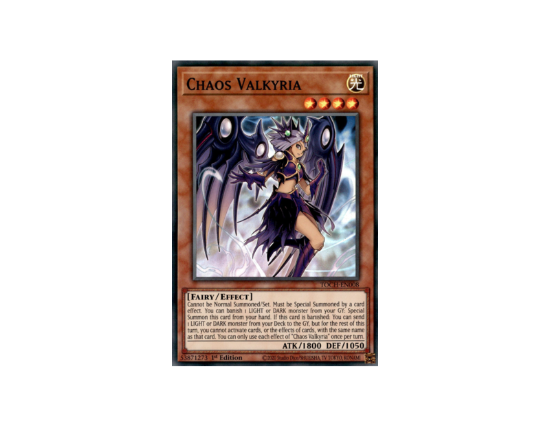 Chaos Valkyria (TOCH-EN008) - 1st Edition