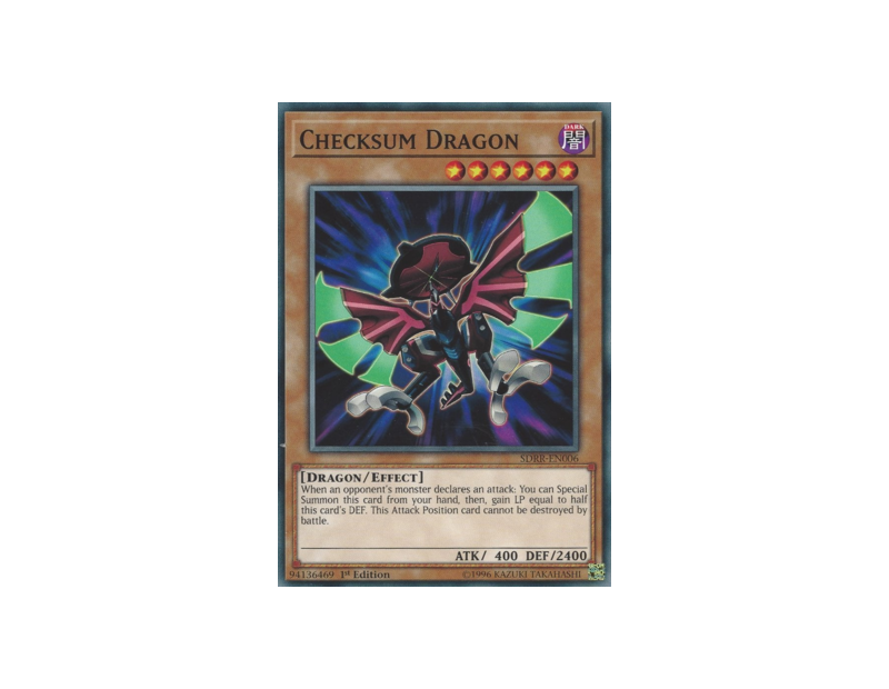 Checksum Dragon (SDRR-EN006) - 1st Edition