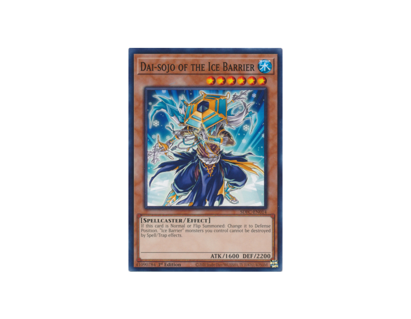 Dai-sojo of the Ice Barrier (SDFC-EN014) - 1st Edition