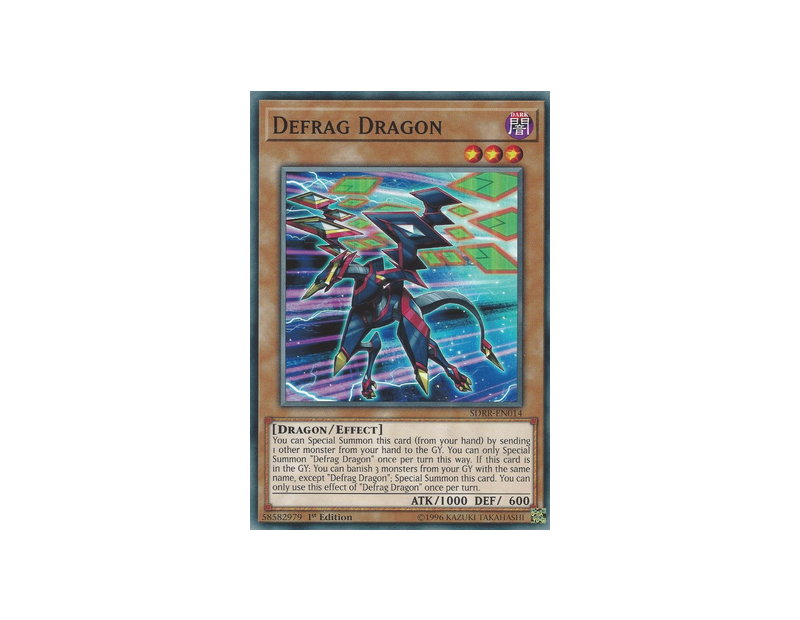 Defrag Dragon (SDRR-EN014) - 1st Edition