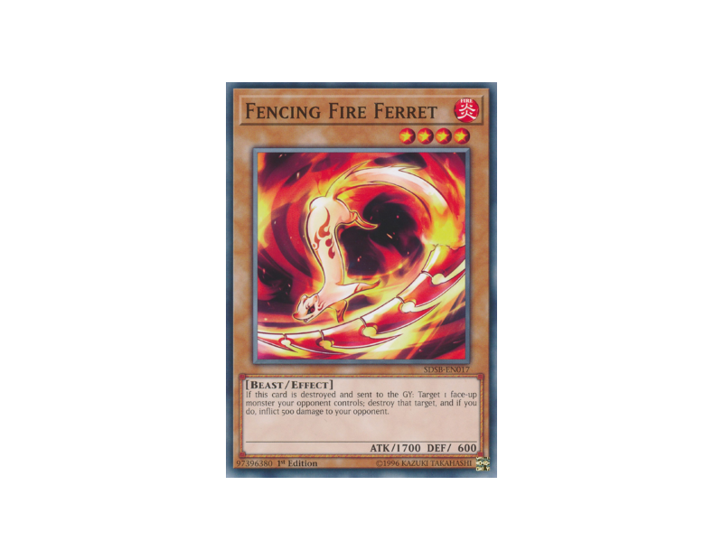 Fencing Fire Ferret (SDSB-EN017) - 1st Edition