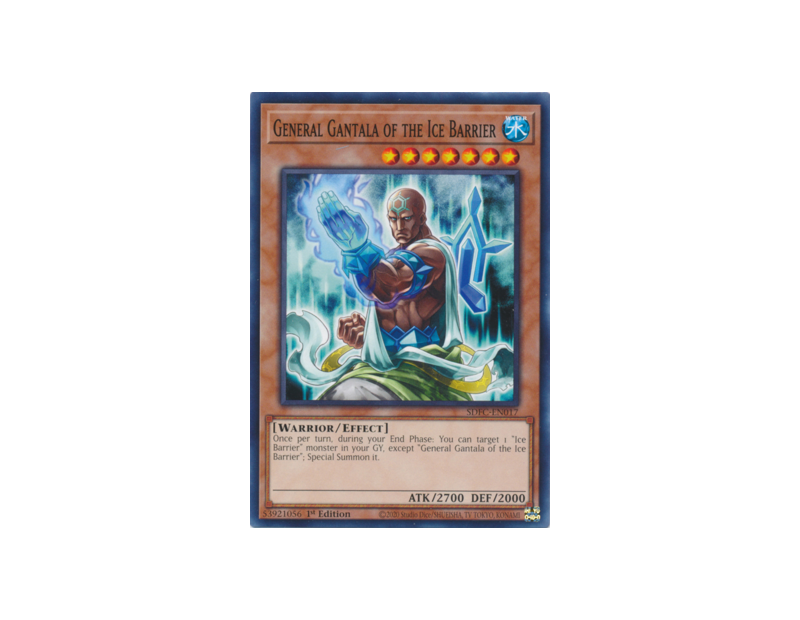 General Gantala of the Ice Barrier (SDFC-EN017) - 1st Edition