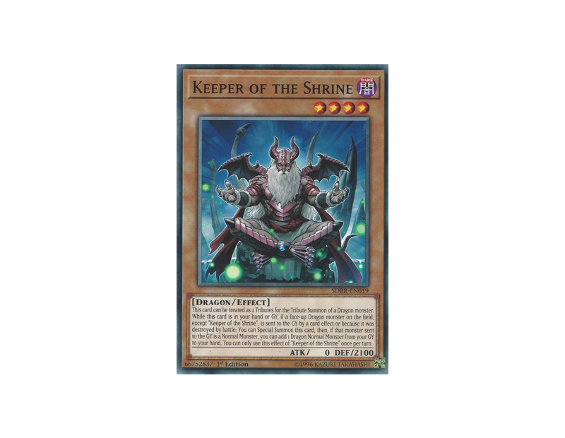 Keeper of the Shrine (SDRR-EN019) - 1st Edition