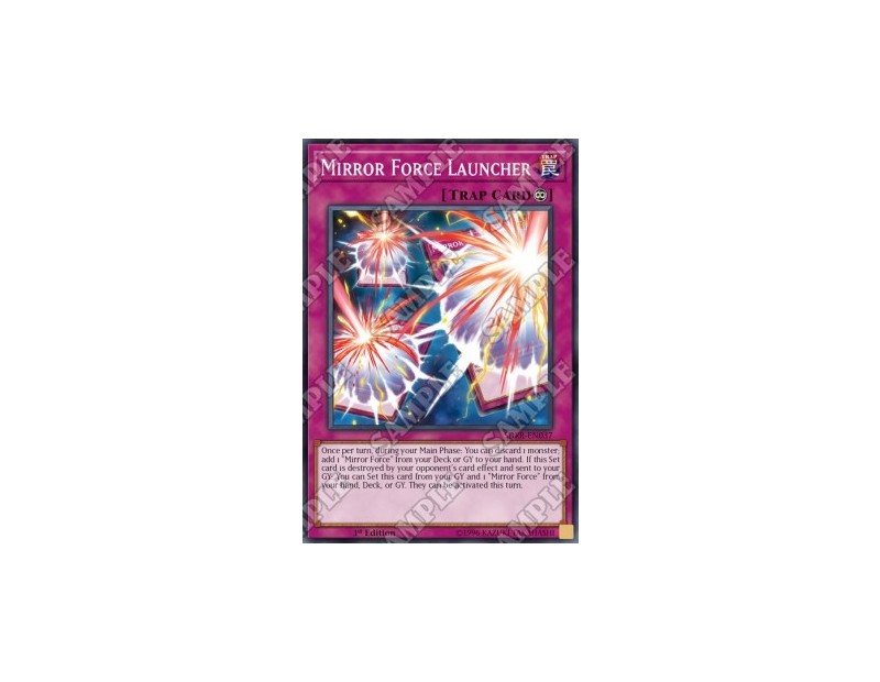 Mirror Force Launcher (SDRR-EN037) - 1st Edition