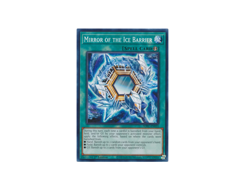 Mirror of the Ice Barrier (SDFC-EN031) - 1st Edition