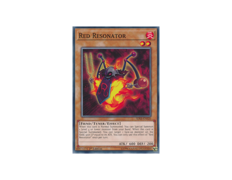 Red Resonator (SDSB-EN020) - 1st Edition