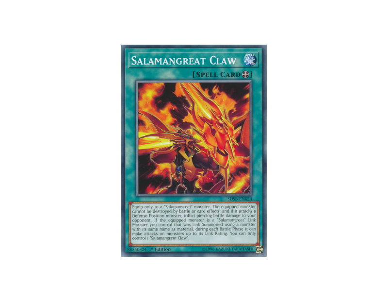 Salamangreat Claw (SDSB-EN024) - 1st Edition