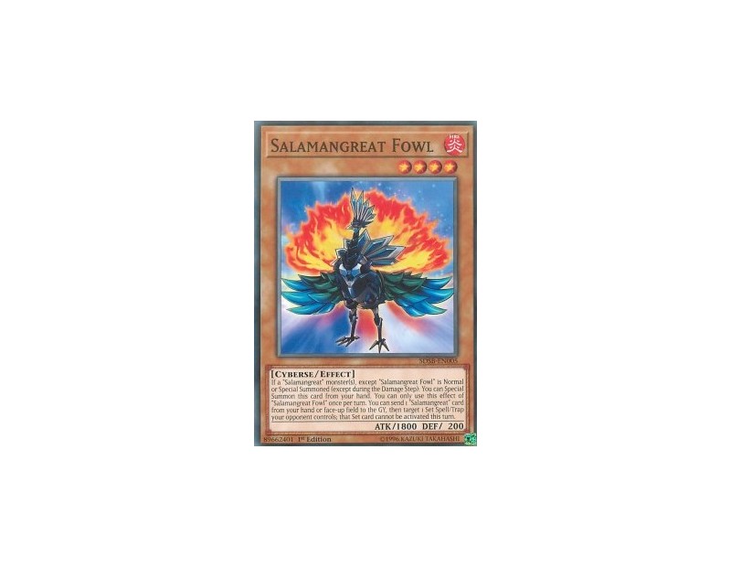 Salamangreat Fowl (SDSB-EN005) - 1st Edition