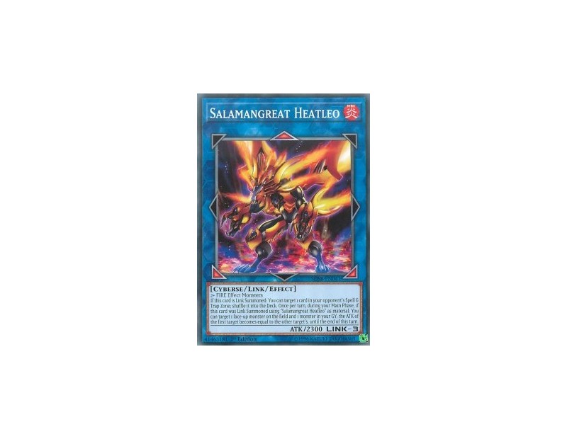 Salamangreat Heatleo (SDSB-EN041) - 1st Edition