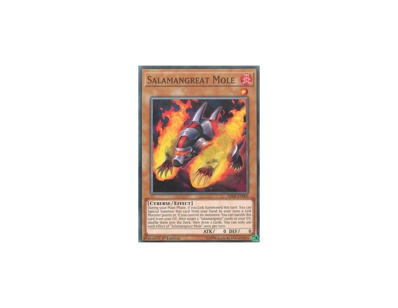 Salamangreat Mole (SDSB-EN002) - 1st Edition