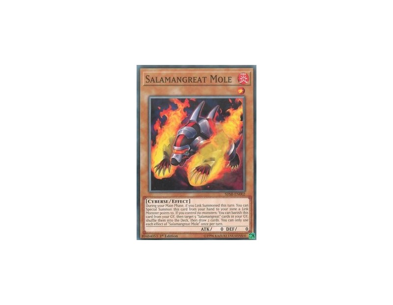 Salamangreat Mole (SDSB-EN002) - 1st Edition