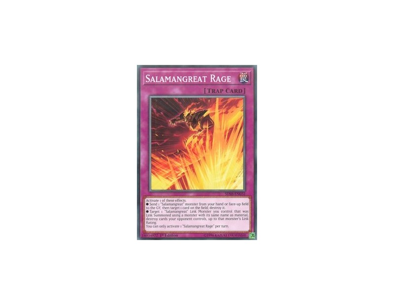 Salamangreat Rage (SDSB-EN032) - 1st Edition