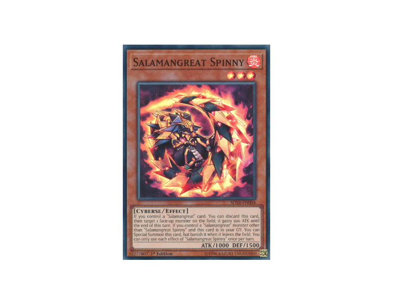 Salamangreat Spinny (SDSB-EN004) - 1st Edition