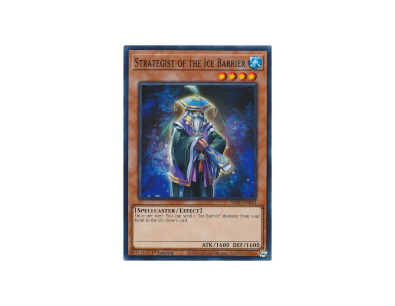 Strategist of the Ice Barrier (SDFC-EN012) - 1st Edition