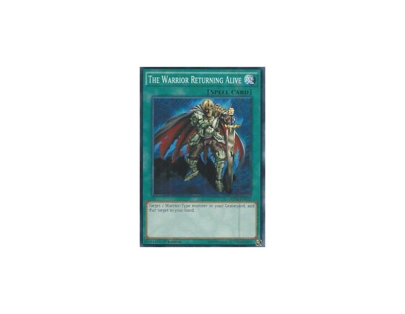 The Warrior Returning Alive (SDHS-EN033) - 1st Edition