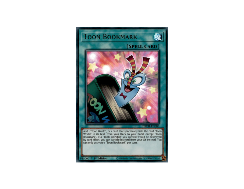 Toon Bookmark (TOCH-EN003) - 1st Edition