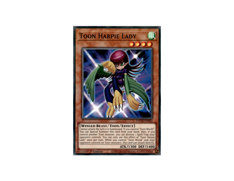 Toon Harpie Lady (TOCH-EN002) - 1st Edition