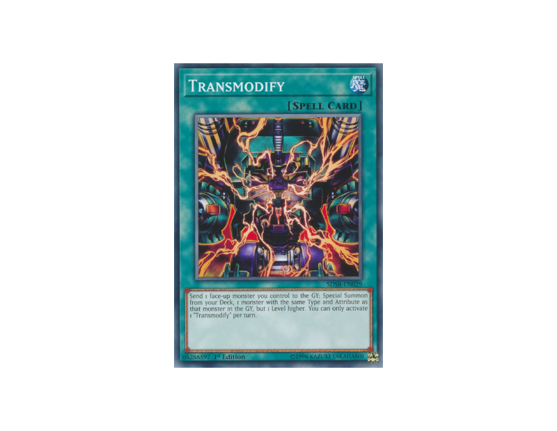 Transmodify (SDSB-EN029) - 1st Edition