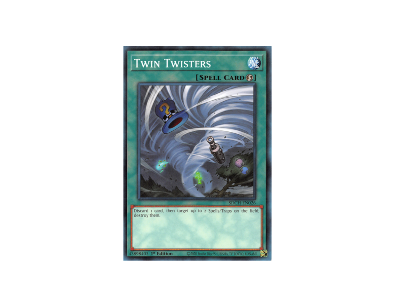 Twin Twisters (SDRR-EN032) - 1st Edition