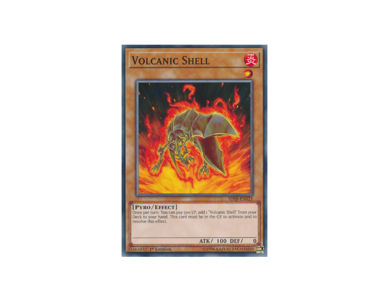 Volcanic Shell (SDSB-EN021) - 1st Edition