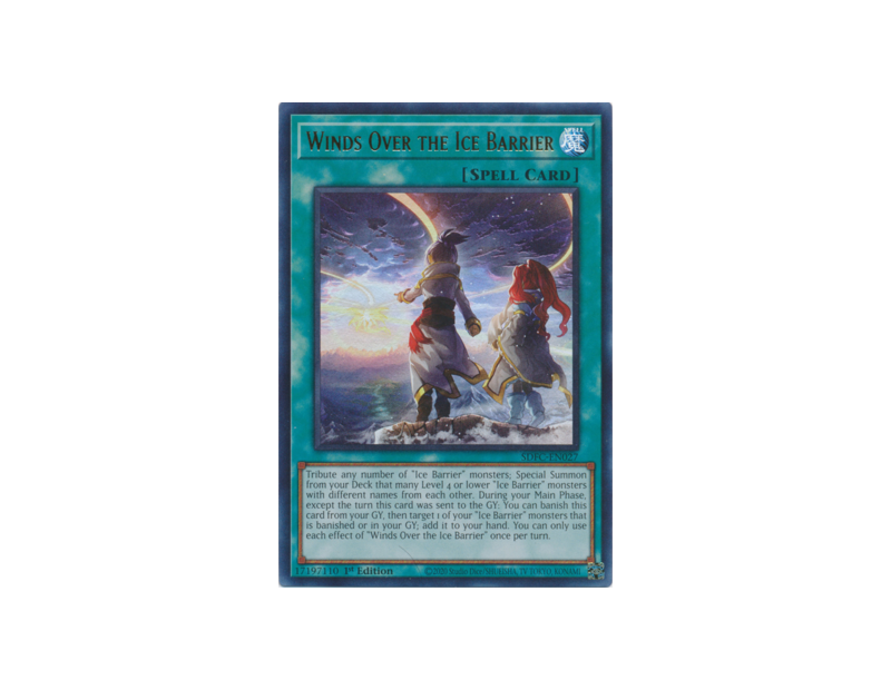 Winds Over the Ice Barrier (SDFC-EN027) - 1st Edition