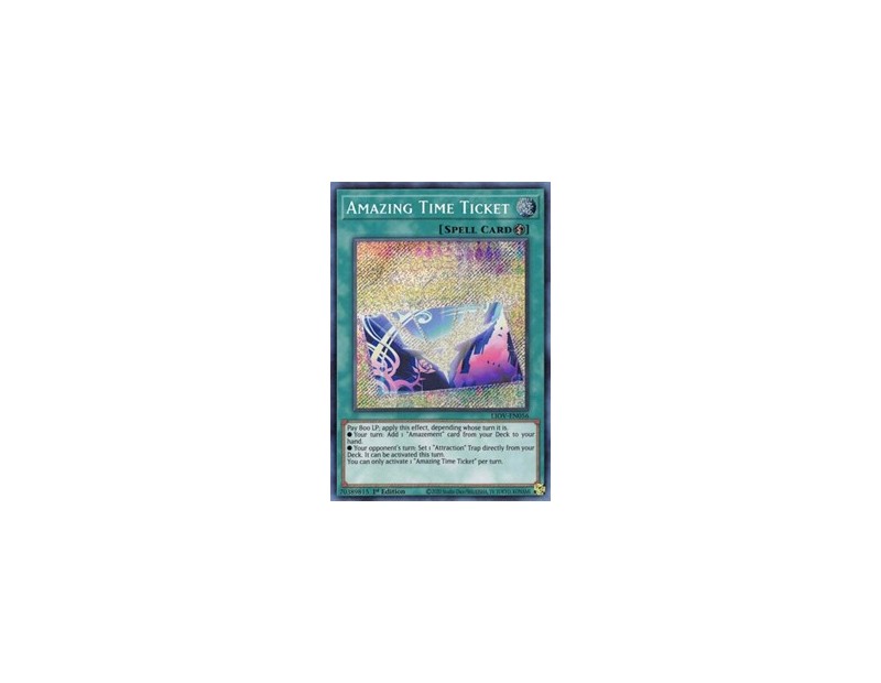 Amazing Time Ticket (LIOV-EN056) - 1st Edition