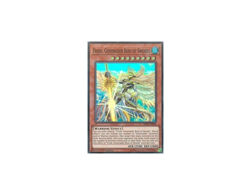 Frodi, Generaider Boss of Swords (MYFI-EN028) - 1st Edition