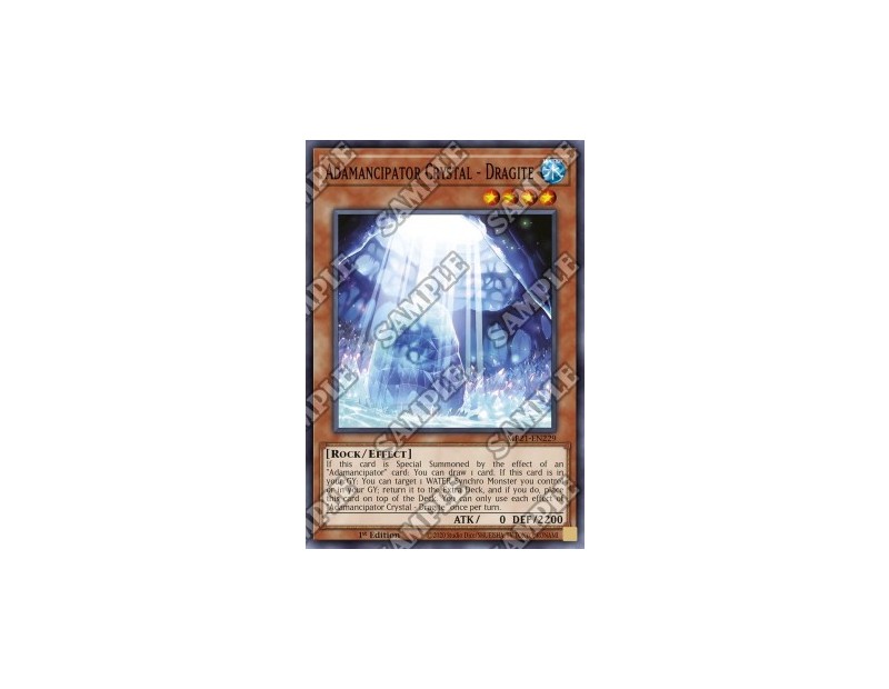 Adamancipator Crystal - Dragite (MP21-EN229) - 1st Edition