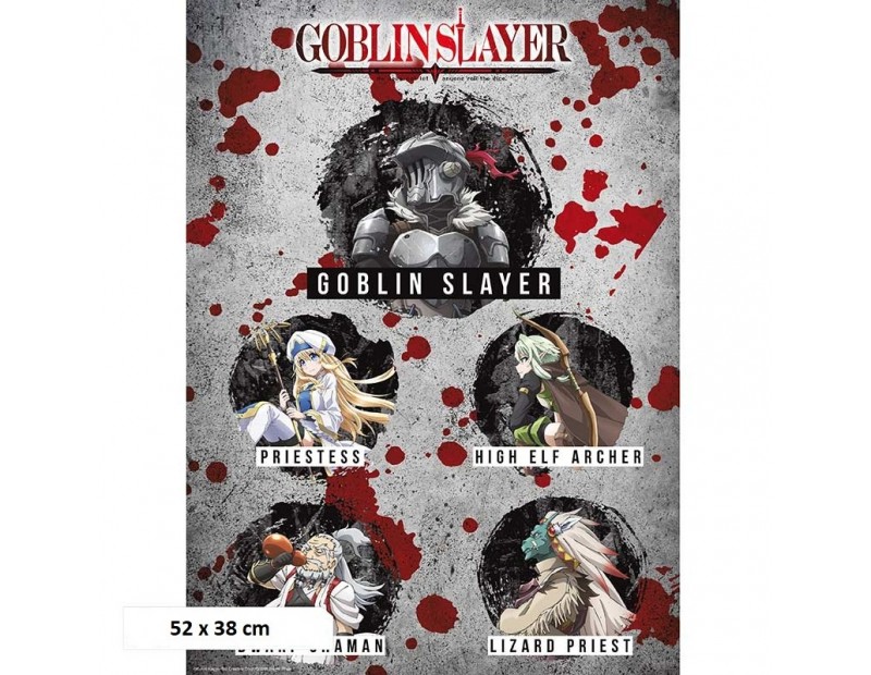 Αφίσα Goblin Slayer Characters (52x38)