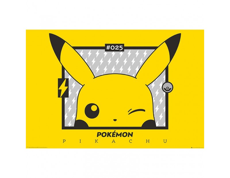 Αφίσα Pikachu Wink (91x61)