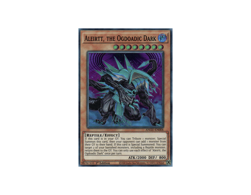 Aleirtt, the Ogdoadic Dark (ANGU-EN006) - 1st Edition