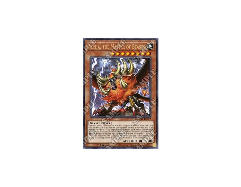 Alpha, the Master of Beasts (MP21-EN179) - 1st Edition