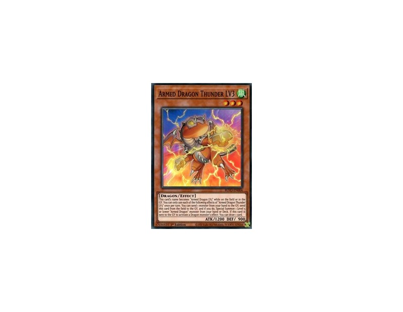 Armed Dragon Thunder LV3 (BLVO-EN004) - 1st Edition