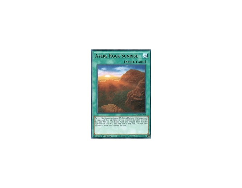 Ayers Rock Sunrise (ANGU-EN054) - 1st Edition