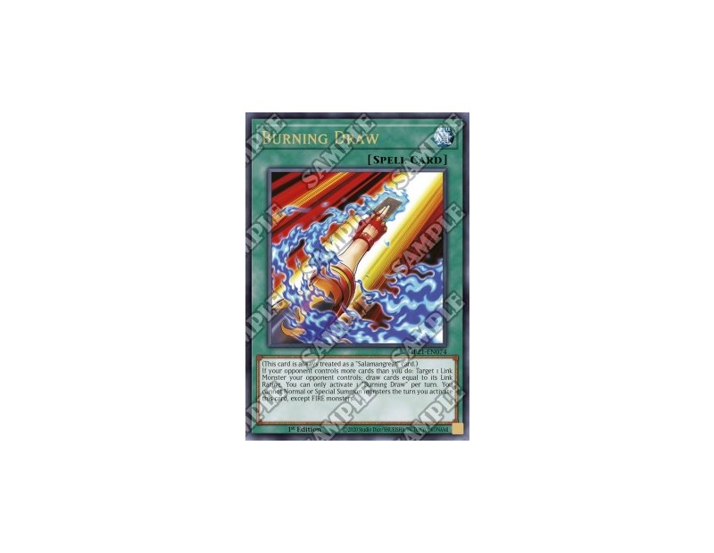 Burning Draw (MP21-EN074) - 1st Edition