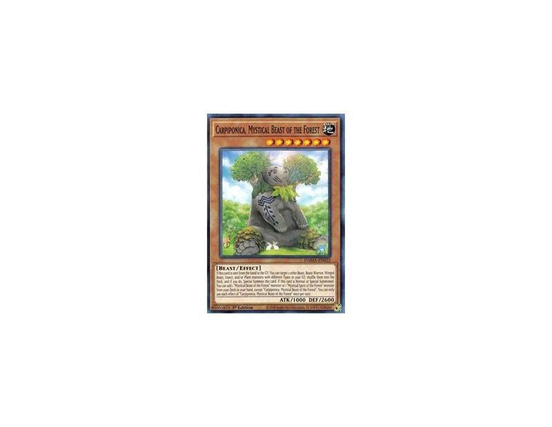 Carpiponica, Mystical Beast of the Forest (DAMA-EN022) - 1st Edition