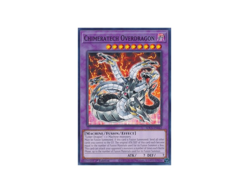 Chimeratech Overdragon (SDCS-EN042) - 1st Edition