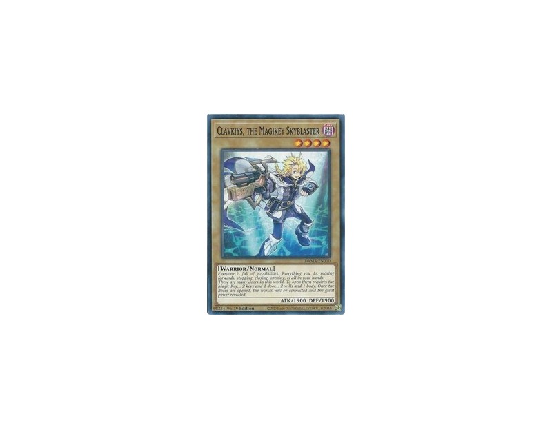 Clavkiys, the Magikey Skyblaster (DAMA-EN010) - 1st Edition