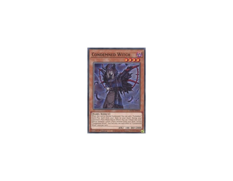 Condemned Witch (EGO1-EN019) - 1st Edition