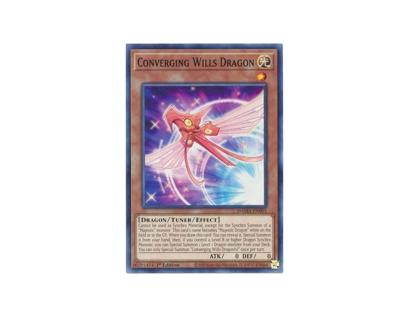 Converging Wills Dragon (DAMA-EN001) - 1st Edition