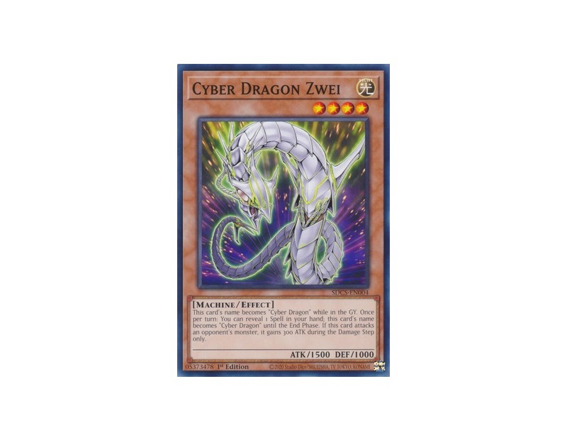 Cyber Dragon Zwei (SDCS-EN004) - 1st Edition